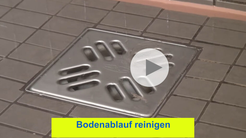 Video: Bodenablauf reinigen